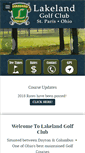 Mobile Screenshot of lakelandgolfclub.com